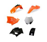 Polisport Full Plastics Kit For KTM SX65 2012-2015 Orange White OEM 13-15