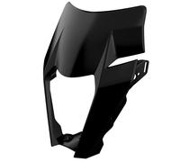 Polisport Headlight Surround For KTM EXC EXC-F XC-W XCF-W 2017-19 Black