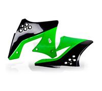 Polisport Radiator Scoops For Kawasaki KX 250 F 2009-2012 Black Green