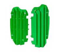 KAWASAKI KXF 250 KXF250 2013-2016 POLISPORT RADIATOR LOUVRES RAD GUARDS GREEN
