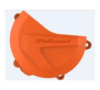 POLISPORT Clutch Cover Protectors (Orange) To Fit KTM SX 125/150 16-18