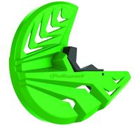 Polisport Moto Motorcycle Motorbike Disc And Bottom Fork Protector Black / Green