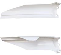 Polisport Moto Motorcycle Motorbike Fork Guard Cover White For Kawasaki KX 125 M