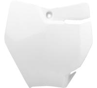 Polisport Moto Motorcycle Motorbike Front Number Plate OEM / White For KTM SX 65