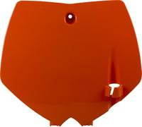 Polisport Motorcycle Motorbike Front Number Plate OEM / Orange For KTM SX 65