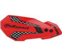 POLISPORT MX Flow Handguards Red / Black - Honda CRF450R / RX