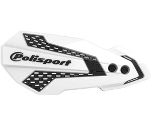 POLISPORT MX Flow Handguards White / Black - Honda CRF450R / RX, white, size 10 mm