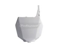 POLISPORT Front Plate (White) To Fit SUZUKI RM125/250 01-08