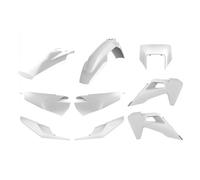 POLISPORT 91126 - Polisport Enduro Plastic Replica Kit for those looking for OEM Quality for Husqvarna Motorcycles in White
