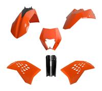 Polisport Off Road Full Ktm Exc/exc-f/xc-w/xc-fw (08-11) Oem (10) 91459 Plastics Kit