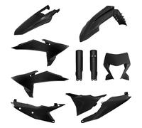 Polisport Plastics Kit For KTM XC-W 125 TPI 2026 - Black