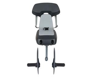 Polisport Off Road Guppy Junior+ Mik Hd Rear Child Bike Seat Silver Max 27 kg Boy Max 27 kg Dark Grey