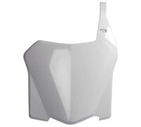 POLISPORT Front Plate (White) To Fit Honda CRF450 08