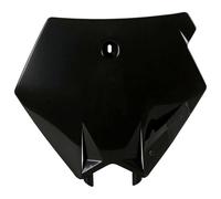 POLISPORT Front Number Plate Black KTM, black