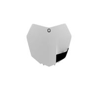 POLISPORT Front Number Plate White KTM, white