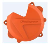 POLISPORT Clutch Cover Protectors (Orange) To Fit KTM SX 250/300 13-16