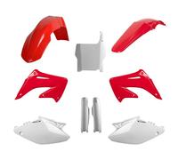 Polisport Off Road Mx Full Honda Cr125r/250r 04-07 91512 Plastics Kit Red