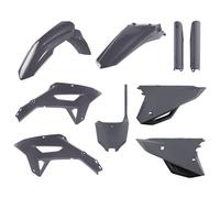 Polisport Off Road Mx Full Honda Crf450rx 21-22 91095 Plastics Kit Grey