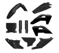 Polisport Off Road Mx Full Husqvarna Tc/fc 25-26 Plastics Kit Black