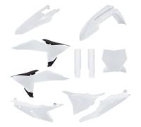 Polisport Plastic Kit KTM SX/SX-F 25-26 Inc Fork Guards White