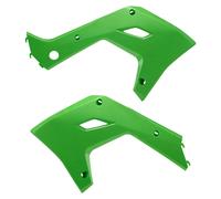 Polisport Radiator Scoops For Kawasaki KX 500 E 2003-2004 Green