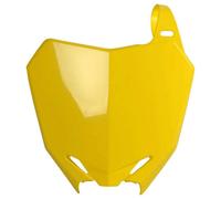 POLISPORT Front Plate (Yellow) To Fit SUZUKI RMZ450 08-17