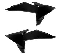 Polisport Radiator Scoops For KTM XC 300 TPI 2025-2027 Black