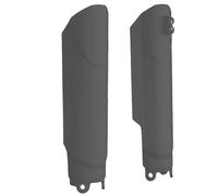 POLISPORT 8399500002 - Full Wrap Fork Protection Made of Impact and Abrasion Resistant Plastic Compatible with Yamaha Motorcycles in Black