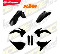 Polisport Off Road Enduro Restyling Ktm Exc/exc-f 14-16/17-19 90880 Plastics Kit Black
