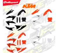 POLISPORT PLASTIC BOX KIT KTM SX/SX-F 23-24 INC FORK GUARDS