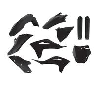 Polisport Mx Gasgas Mc/mcf 21+ 91066 Plastics Kit Black