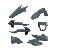 POLISPORT 90889 - Polisport Enduro Plastic Replica Kit for Those Looking for OEM Quality for KTM Motorcycles in Colour Nardo Grey