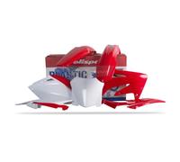 Polisport Plastic Kit Fits Honda CRF 250 '08 Red/White