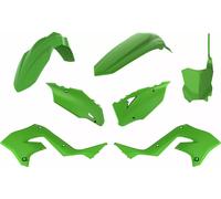 Polisport Plastic Kit Fits Kawasaki KX 125 250 03-08 Restyle OEM Green