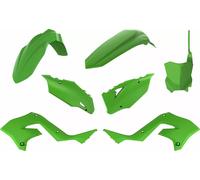 Polisport Plastic Kit Fits Kawasaki KX 125 250 03-08 Restyle OEM Green