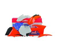 Polisport Plastic Kit Fits KTM EXC EXC-F 12-13 SX '11 Orange/White