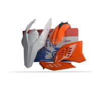 Polisport Plastic Kit Fits KTM EXC EXC-F EXC-R 08-11 SX(F) 07-10 Orange/White