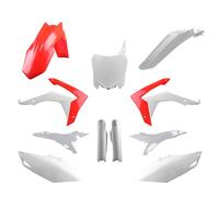 Polisport Plastic Kit Honda CRF250R 14-17, CRF450R 13-16 OEM Red/White Inc Fork