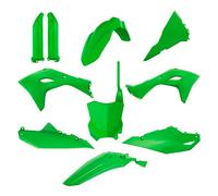 Polisport Plastic Kit KAWASAKI KX250F 2025, KX450F 24-25 Inc Fork Guards Green
