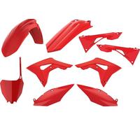 Polisport Plastics Kit For Honda CRF250R 2019 Red