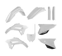 Polisport Plastics Kit For Honda CRF250R 2022-2024 CRF450R 2021-2024 White