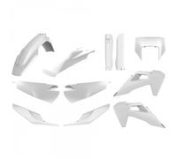 POLISPORT 91126 - Polisport Enduro Plastic Replica Kit for those looking for OEM Quality for Husqvarna Motorcycles in White