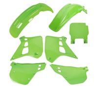 Polisport Off Road Mx Kawasaki Kx125 90-91 91335 Plastics Kit Green