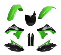 Polisport Plastics Kit For Kawasaki KXF250 2009 2010 2011 2012 OEM Black Green