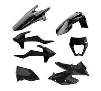 Polisport Plastics Kit For KTM EXC250 2017 Black
