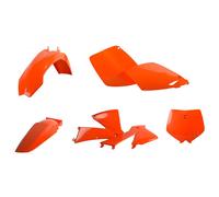 Polisport Plastics Kit For KTM SX125 SX250 2001-2002 EXC 2003 Orange