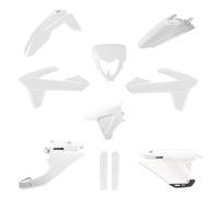 Polisport Plastics Kit For Sherco SE 125 2025 Black/White