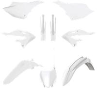 Polisport Mx Full Yamaha Yz125/250 22 91128 Plastics Kit White