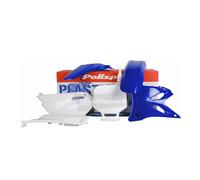 Polisport Mx Yamaha Yz85 02-14 Oem 02-12 90105 Plastics Kit White,Blue
