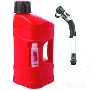 Polisport Plastics Pro-octane Hose 10l Fuel Can And Refueling - Red One Size
